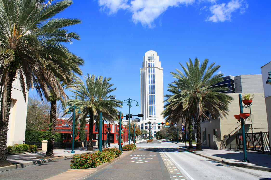 Exterior view of Ninth Judicial Circuit Court of Florida